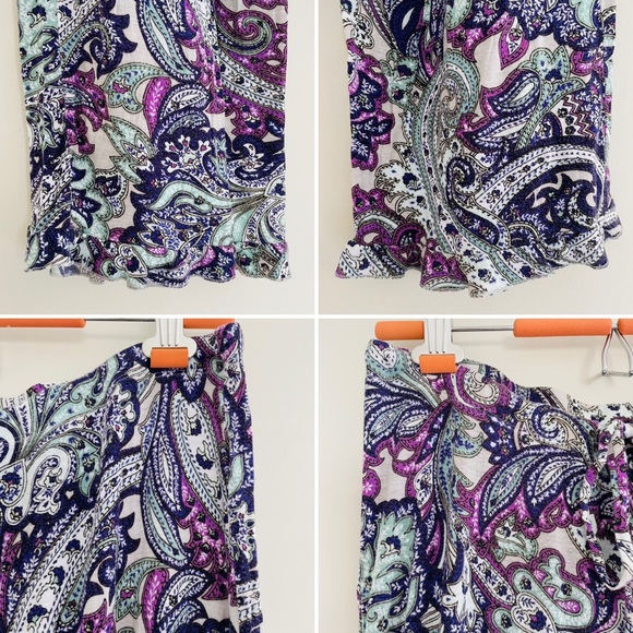 Cynthia Rowley Paisley Print Pyjama Bottoms - Picture 12 of 14